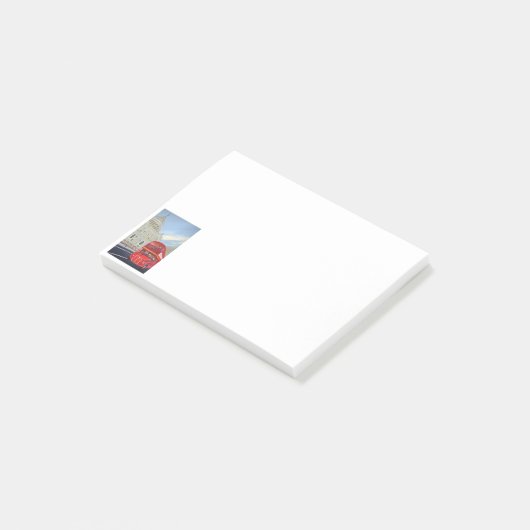 London Red Bus post it notes ポストイット (アングル)