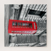 London Red Phone Box - 20x20 - 676台 ジグソーパズル (横)