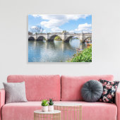 London Richmond Bridgeビューキャンバス印刷 キャンバスプリント (インサイチュ (リビング))