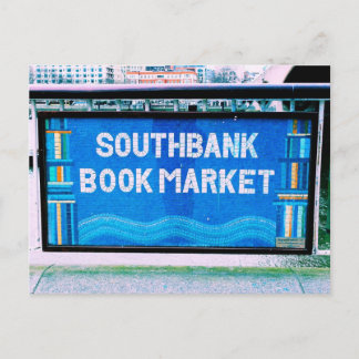 London Southbankブックマーケットポストカード ポストカード