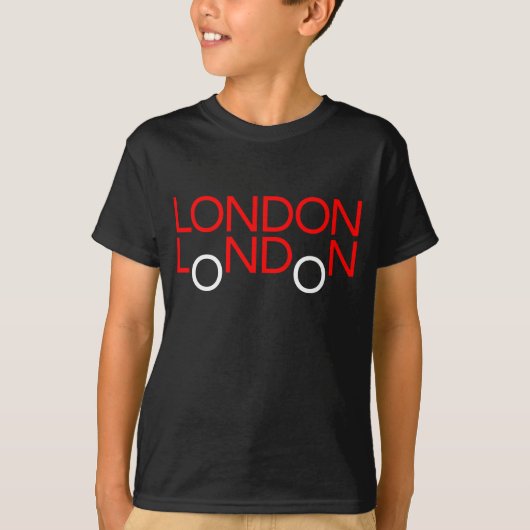 London Souvenir lustiger Doppeldecker Bus England Tシャツ (正面)