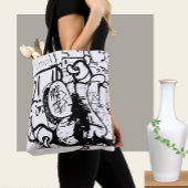 London Street Art Bag, Samurai, Creative Art トートバッグ