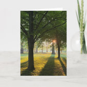 London Sunrise and Sunset カード (正面)