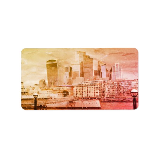 London - The City ラベル (正面)