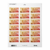 London - The City ラベル (フルシート)