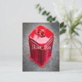 London Themed結婚's add your photo ポストカード (スタンド正面)