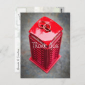 London Themed結婚's add your photo ポストカード (正面/裏面)