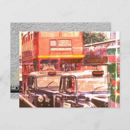 London Traffic ポストカード (正面/裏面)
