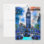 London Travel Art Postcard, London Travel Art, Eng ポストカード (正面/裏面)