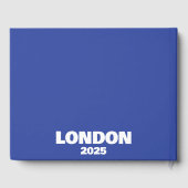 London travel coffee table book ゲストブック (裏面)
