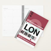 London - Travel Planner 2026 プランナー手帳 (ディスプレー)