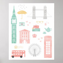 London Travel Poster