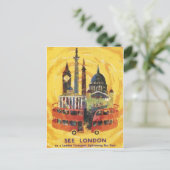 london vintage ポストカード (スタンド正面)