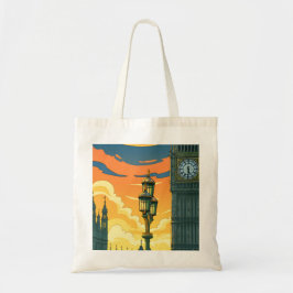 London Westminster sunset tote bag トートバッグ