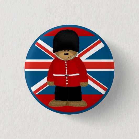 Londonbeary 缶バッジ (正面)