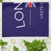 Londres キッチンタオル (折り畳み)