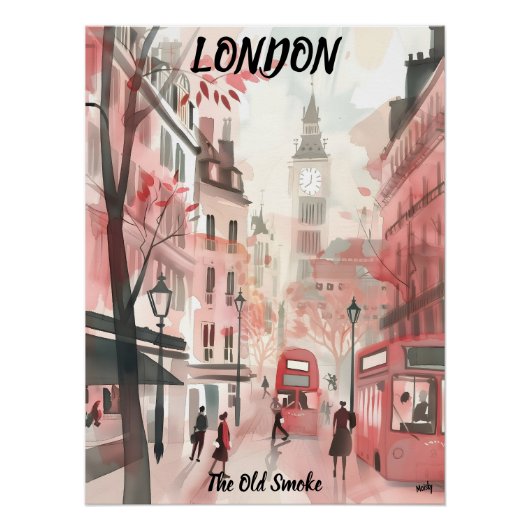 Londres: El Viejo Humo. ポスター (正面)