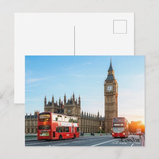 Londres postal. ポストカード (正面/裏面)