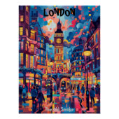 Londres: The Old Smoke - Arte Contemporáneo. ポスター (正面)