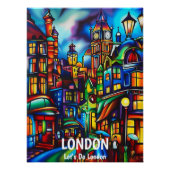 Londres: Vamos a Londres ポスター (正面)