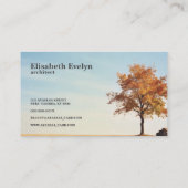 Lone Autumn Sentinel 名刺 (裏面)