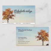 Lone Autumn Sentinel 名刺 (正面/裏面)