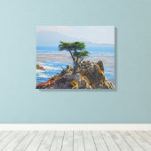 Lone Cypress, Monterey, California Canvas Print キャンバスプリント (インサイチュ (ウッドフロア))