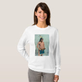 Lone Elkと名前を挙げられる原産の人 Tシャツ (正面フル)