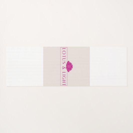 Lone Lotus ヨガマット (裏面(横))