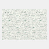 Lone Peaks Mountain Gift Wrap ラッピングペーパーシート (正面3)