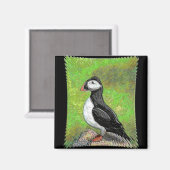 LONE PUFFIN – 拡張版マグネット マグネット (正面/裏面)