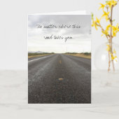 Lone Roadサポートカード カード (黄色い花)