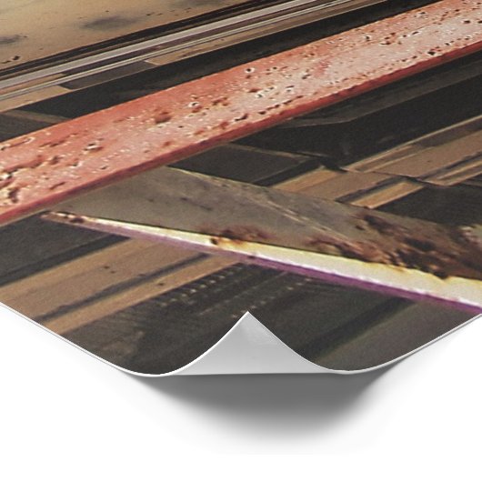 Lone Star Beer Chevy ポスター (角)