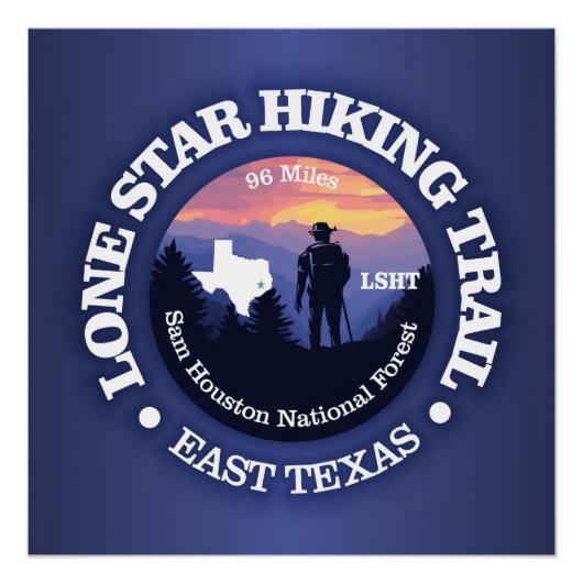 Lone Star Hiking Trail (rd2) ポスター (正面)