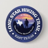 Lone Star Hiking Trail (rd2) 缶バッジ (正面)