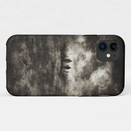 Lone Survivor Apocalyptic Mobile Case Case-Mate iPhoneケース (裏面(横))