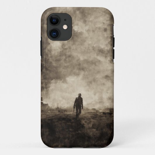 Lone Survivor Apocalyptic Mobile Case Case-Mate iPhoneケース (裏面)