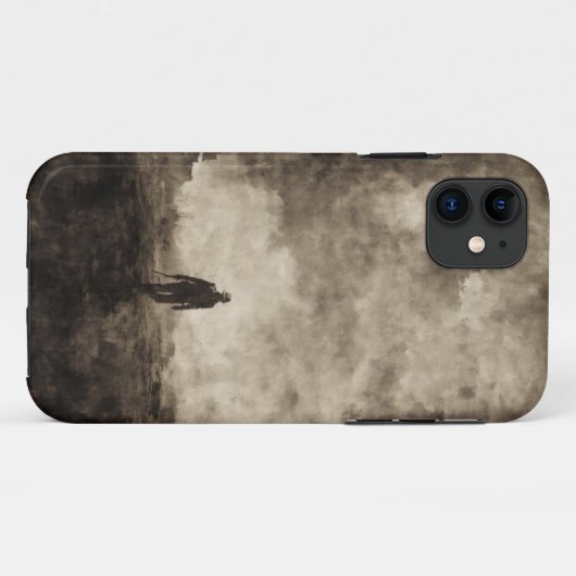 Lone Survivor Apocalyptic Mobile Case Case-Mate iPhoneケース (裏面(横))