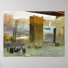 Lone Tenement - George Bellows Fine Art Poster ポスター