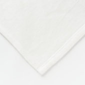 Lone Tree: Serene Full Moon Silence Art フリースブランケット (角)