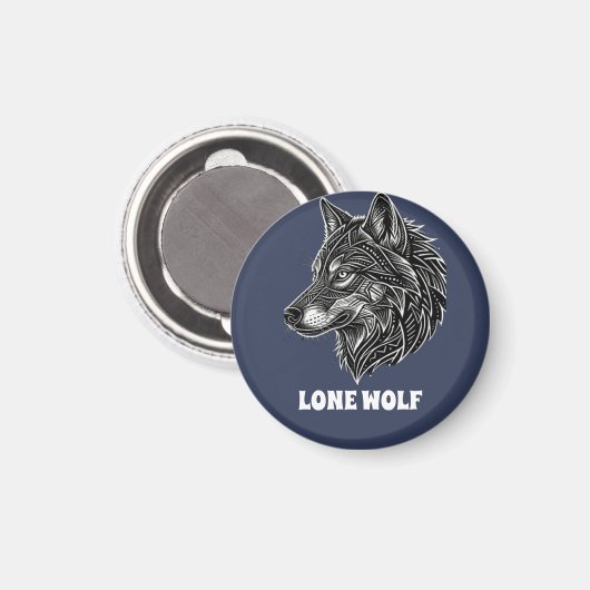 LONE WOLF マグネット (正面/裏面)