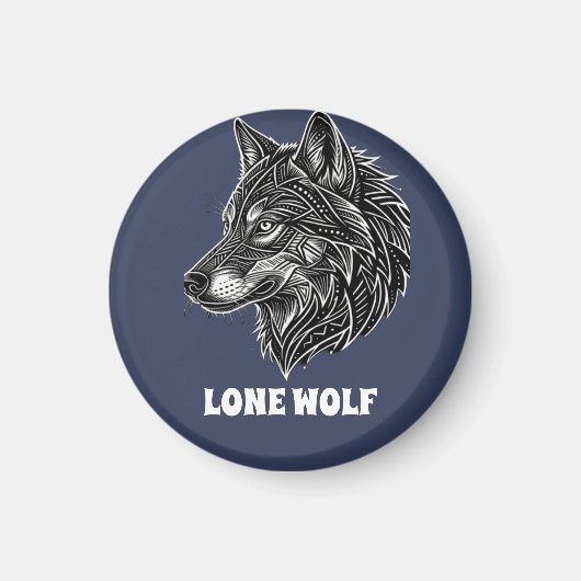 LONE WOLF マグネット (正面)