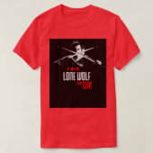 Lone Wolf and Cub grey Tシャツ (デザイン正面)