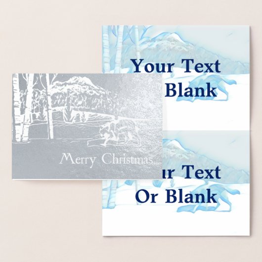 Lone Wolf In WiNter 箔カード (ディスプレー)