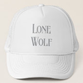 Lone Wolf Male Sigma Modern Minimalist キャップ (正面)