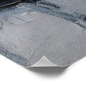 Loneliness – Abstract Figure in Urban Silence ポスター (角)