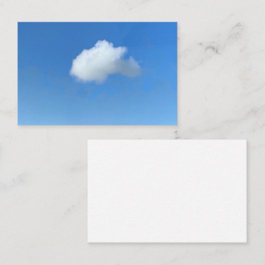 Lonely Cloud  名刺 (正面/裏面)