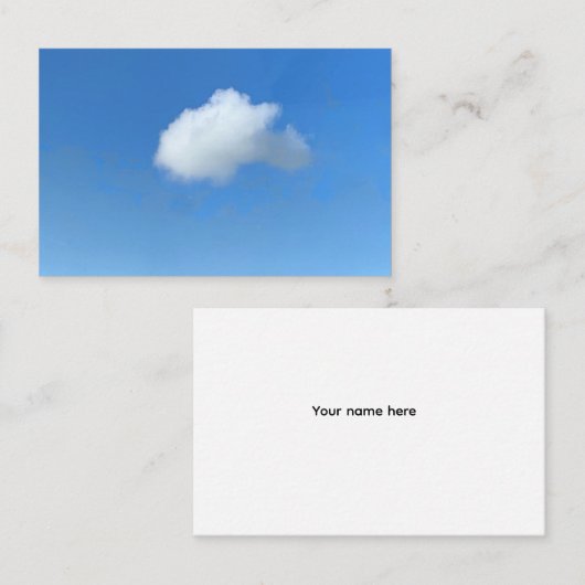 Lonely Cloud  名刺 (正面/裏面)