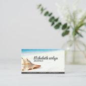 Lonely Conch on Pristine Shore 名刺 (スタンド正面)