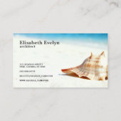 Lonely Conch on Pristine Shore 名刺 (裏面)